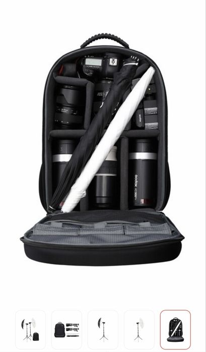 Импульсный свет Godox AD300Pro Dual Flashes Backpack Kit б/у