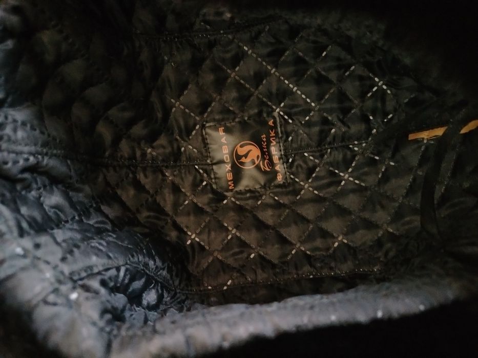 Шапка ушанка норковая