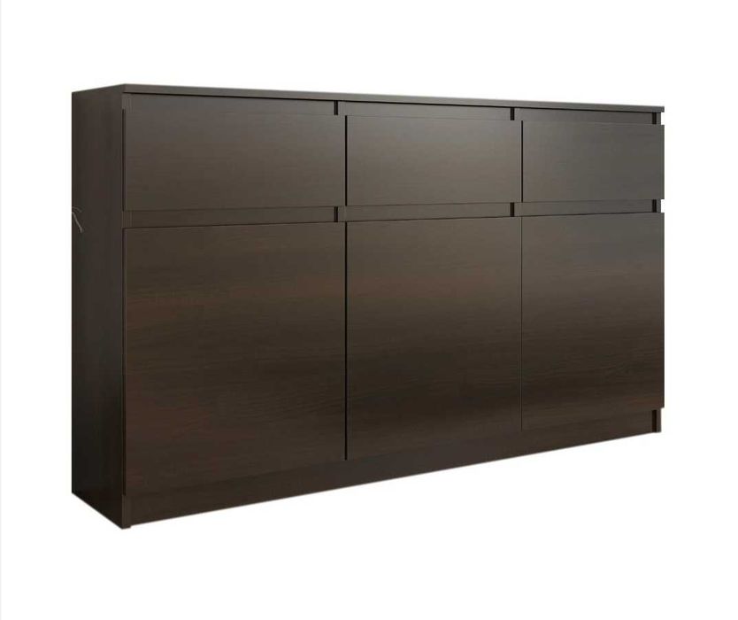 2 x Comoda birou / dormitor Wenge