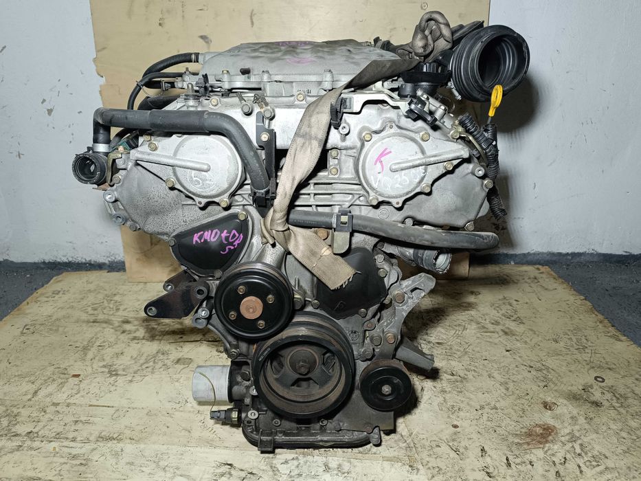 Двигатель VQ25DE VQ25 2.5 Nissan Fuga Y50 04-09г Задний привод Ниссан
