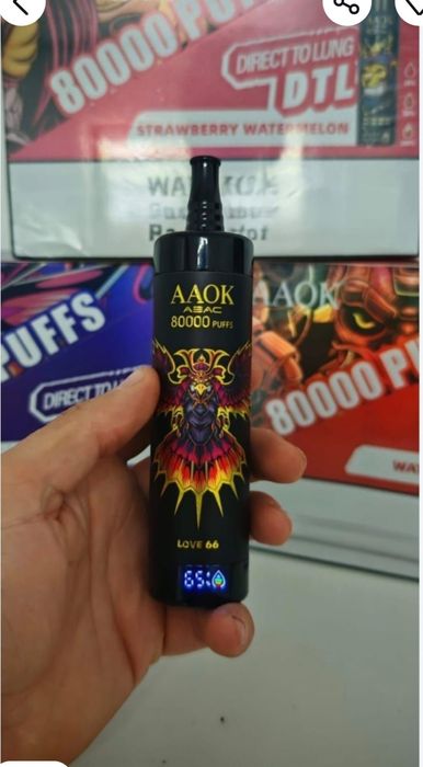 Editie Dubai Vape 80.000 Puffs Narghilea Display Reincarcabil