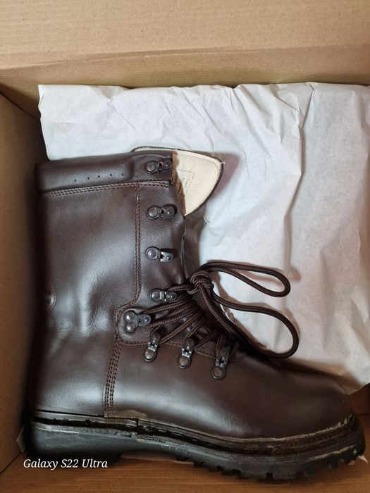 Bocanci piele armata