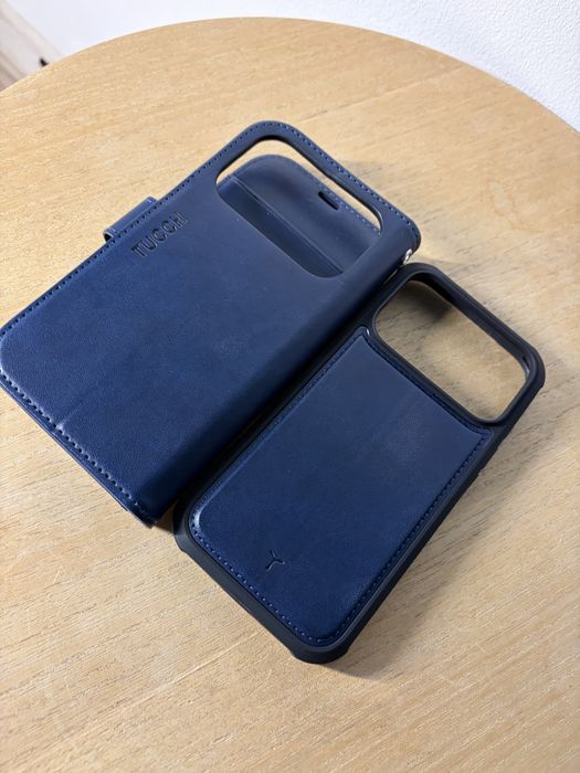 Husă 2-în-1 Detașabilă TUCCH iPhone 17 Pro (Albastru Închis)