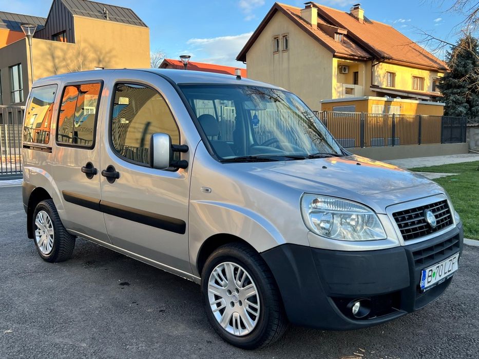 Fiat Doblo 7 locuri 1.4 benzina UNIC PROPIETAR  de noua  mcv