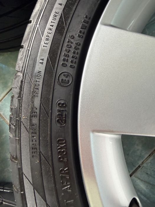 Roti/ jante aliaj R17 originale Skoda Octavia 2 3 4 225/45/17 vara