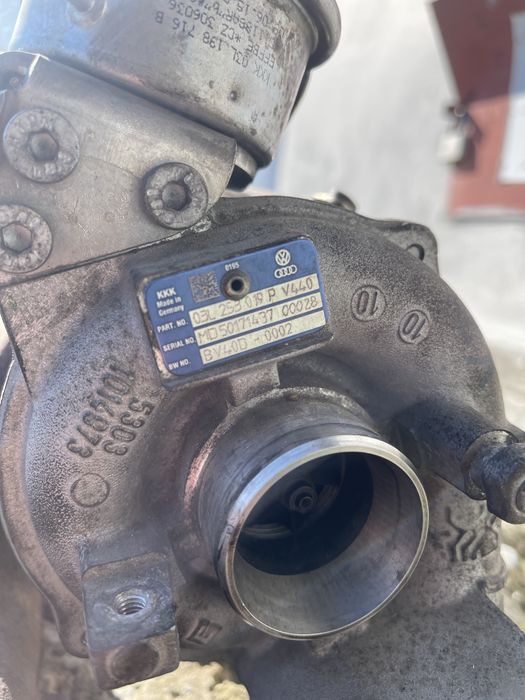 Turbina Volkswagen Tiguan cod motor CFFB 2010 ,03L253019P