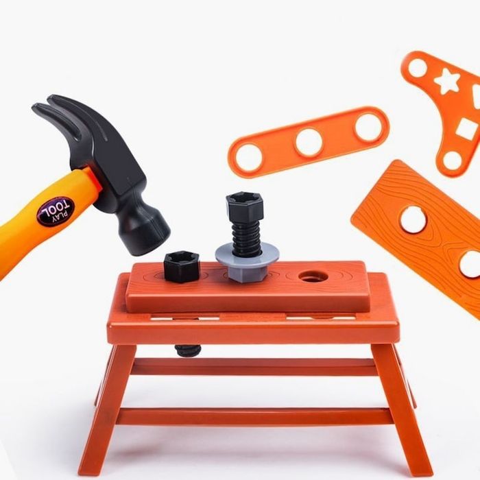 Комплект детски инструменти, с бормашина на батерии, 55 час