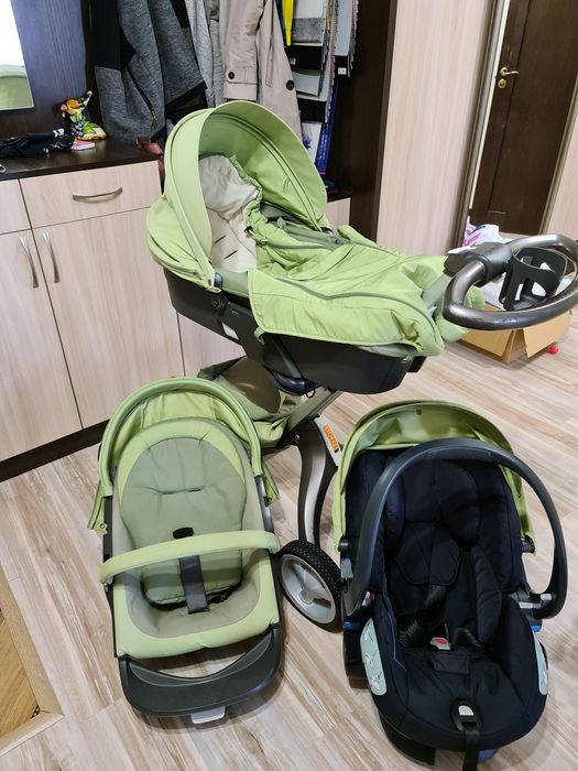 Срочно продам коляску stokke 3в1