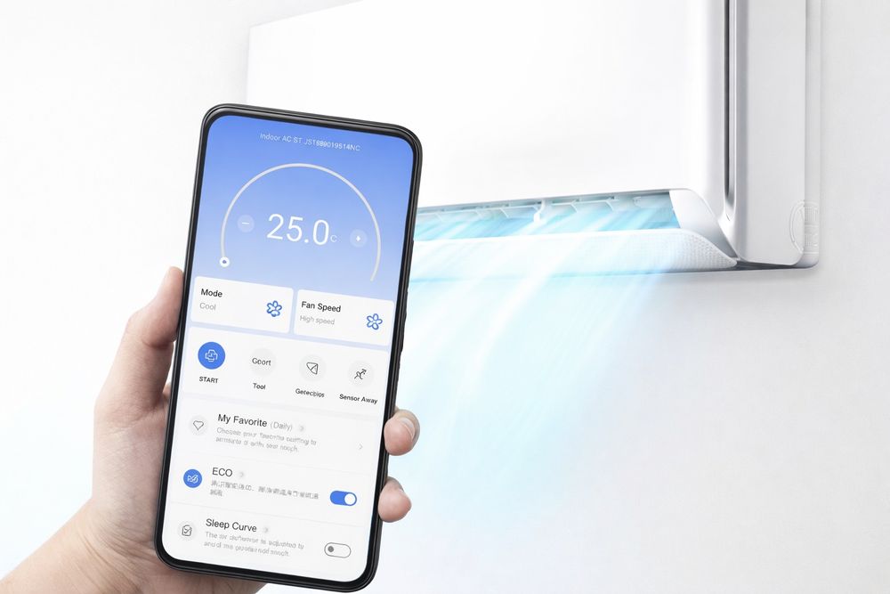 Кондиционер Midea модель NORDIC — 12,000 Btu