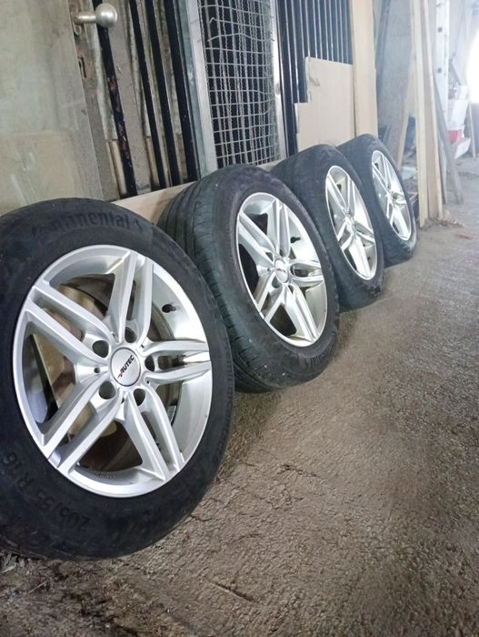 BMW ALUTEK джанти със летни гуми 205/55/16 7J ET31 5x120 цо 70