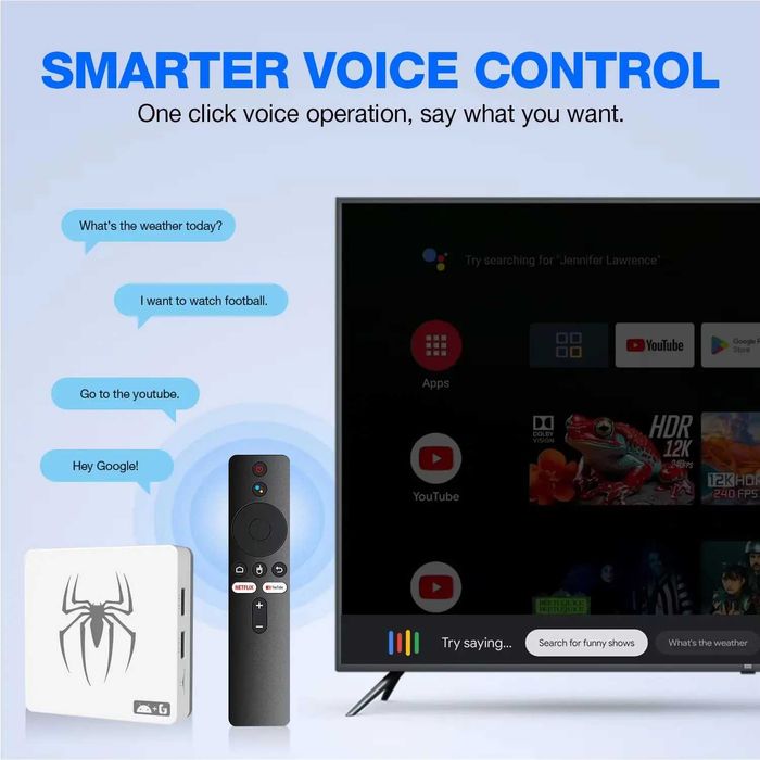 Нова G7 Android 14 Игрова конзола и tv box в едно 128GB 4GB 40000 игри