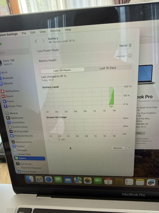 Macbook pro 13” 2020
