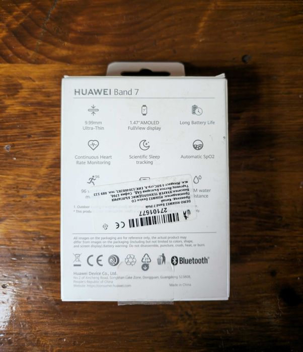 Чисто нов смарт часовник Huawei Band 7