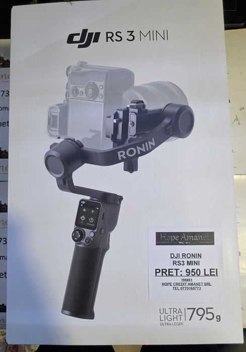 Hope Amanet P6 DJI RONIN RS3 Mini