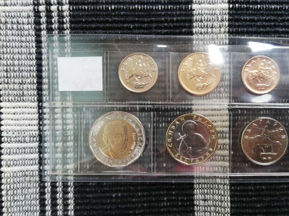 Лот монети "Република България II - 1999-2025" - нециркулирали (UNC)