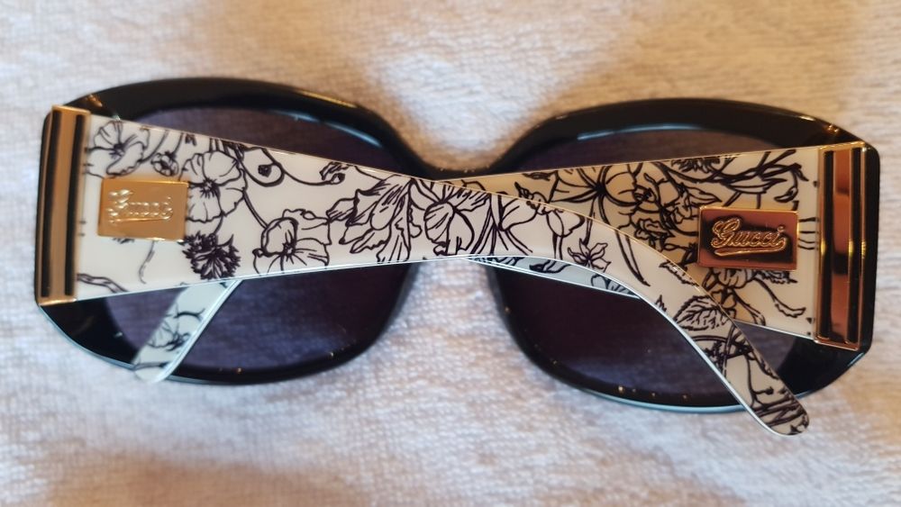 Ochelari de soare/Sunglasses GUCCI GG 3077/S Black Floral