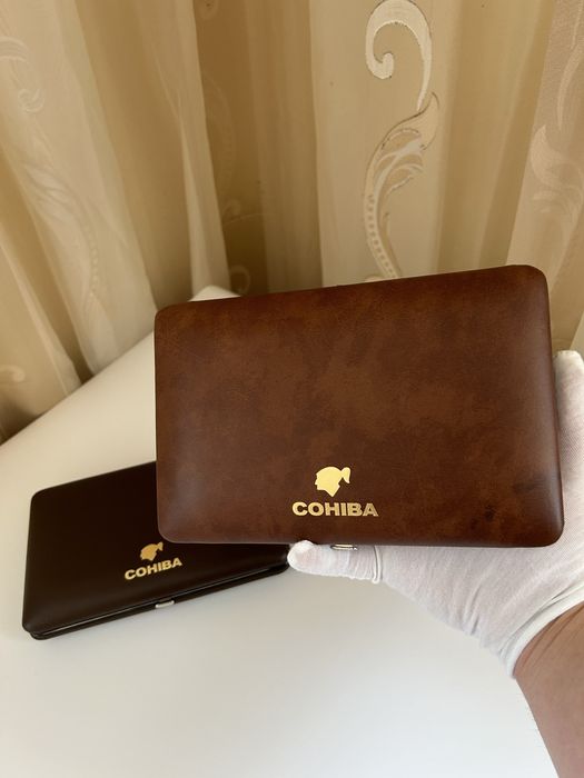 Кутия за пури COHIBA – 5 броя, луксозен калъф