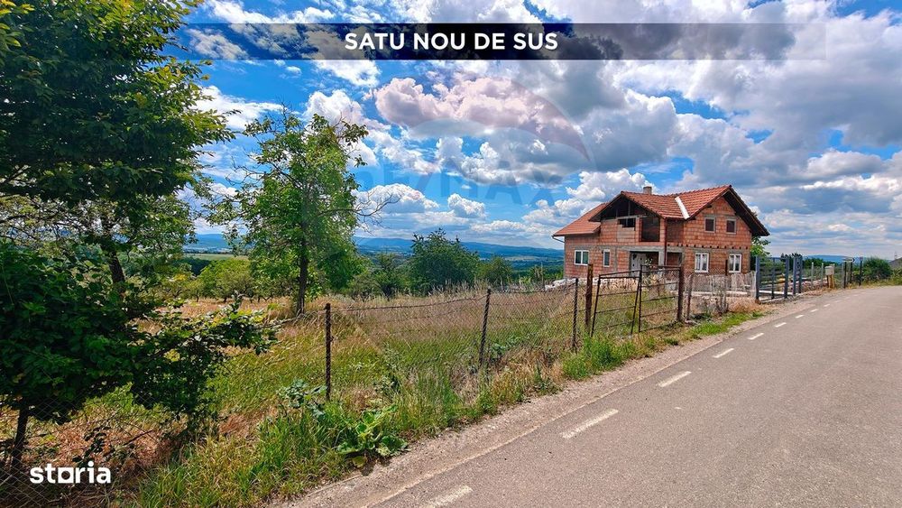 Teren de vânzare Satu Nou de Sus zona liniștită