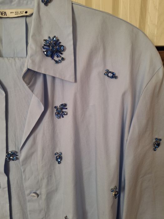 Стильный брючный комплект Zara размер M