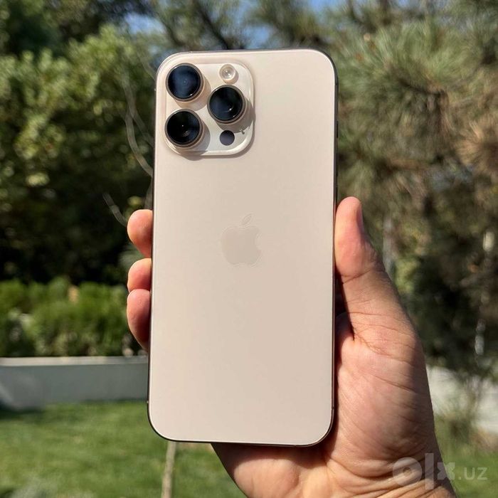 iPhone 16 Pro Max 256GB Desert Titanium 90% Halol Nasiya savdo