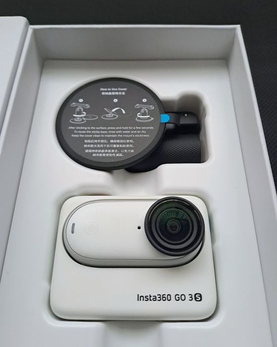 Camera actiune 4K Insta360 GO 3S 128GB la cutie (ca GoPro, Dji Action)