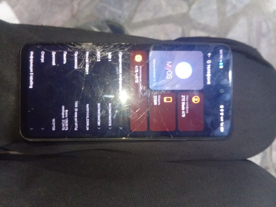 Продам смартфон Zte blade a75