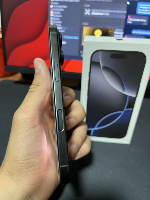 Продам свой iPhone 16 Pro в идеальном состоянии, 256гб 92%
