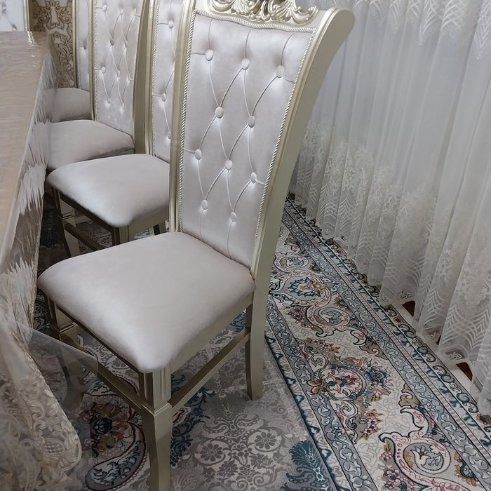 Стол стул 12 кишилик