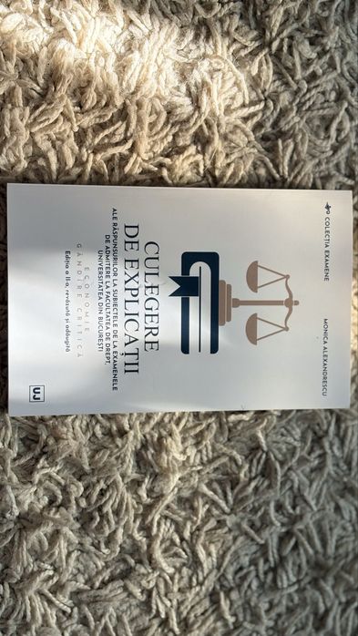 Culegere explicatii economie & logica Drept