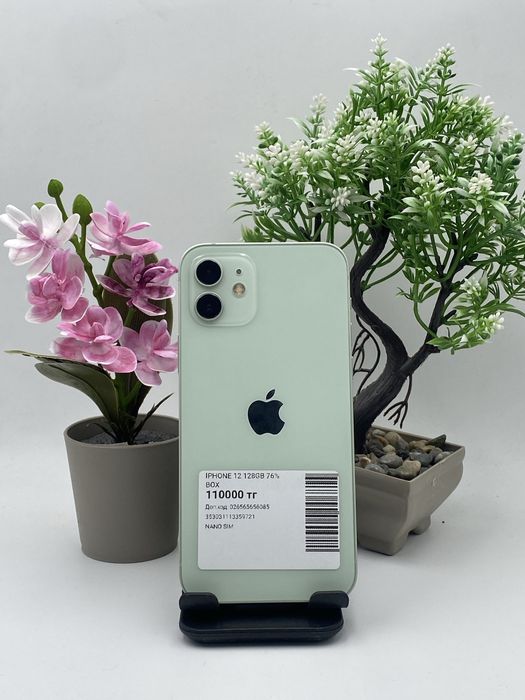 Iphone 12 128/76% box айфон 12 128/76%