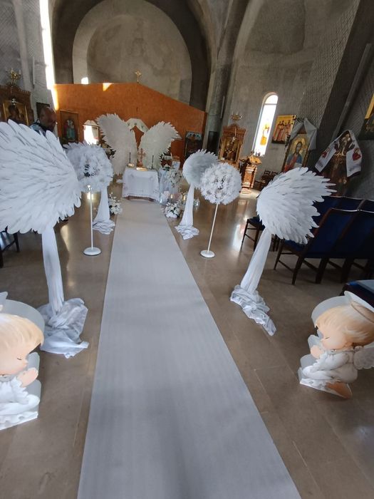 Papadie Floristica Gigant / Aripi Gigant/ Aripi biserica handmade