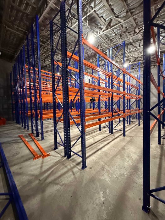 Полочные стеллажи для склада (ombor uchun stellajlar, stilaj, metal)