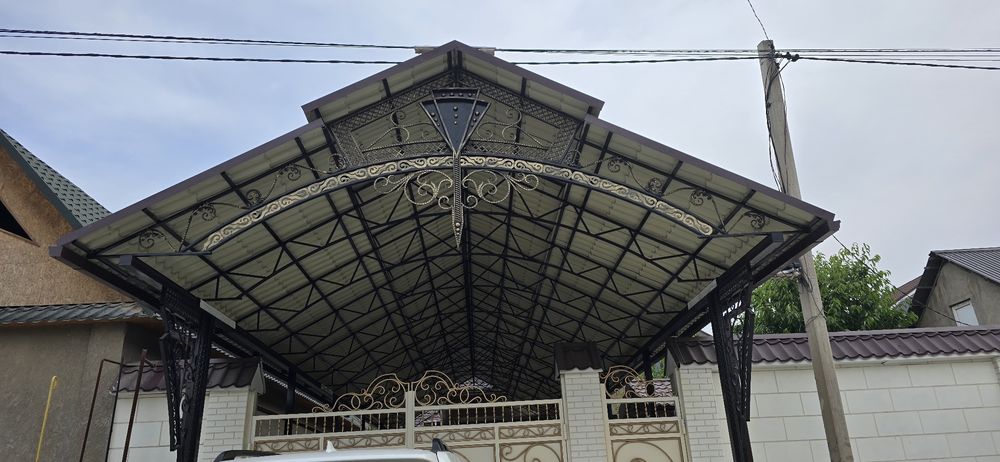 2) Навес Ворота жасаймыз