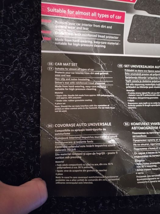 Covoare auto noi