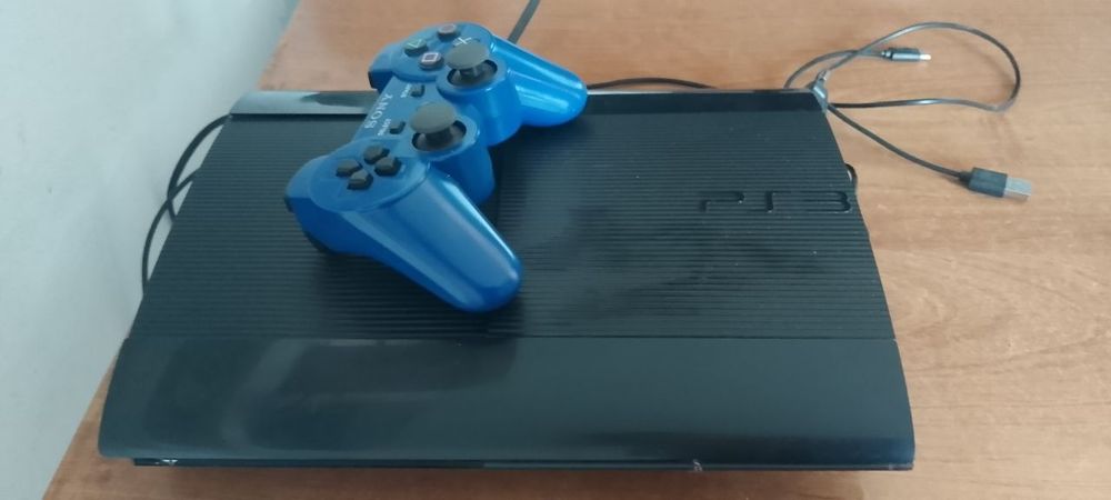 Пс3 супер слим прошитый с телевизором