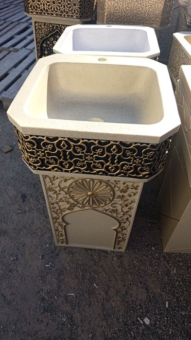 Раковина.Қуйма тошли мрамор раквина