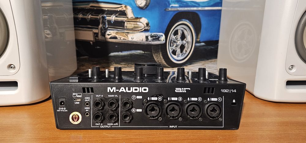 M-audio 192/14 interfata consola placa retea sunet