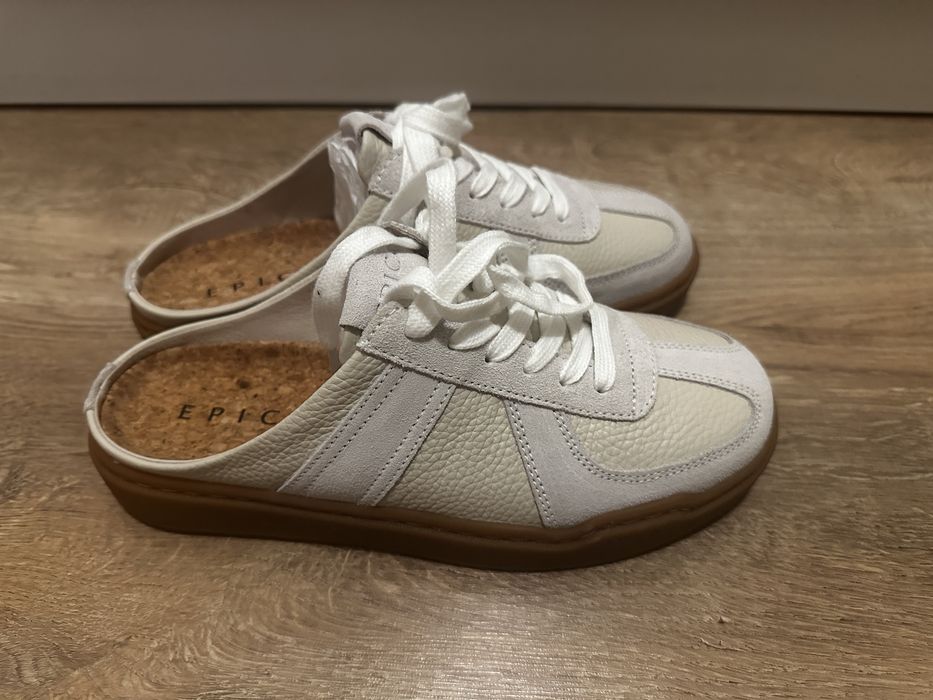 saboți noi Epica mărimea 38 din piele naturala