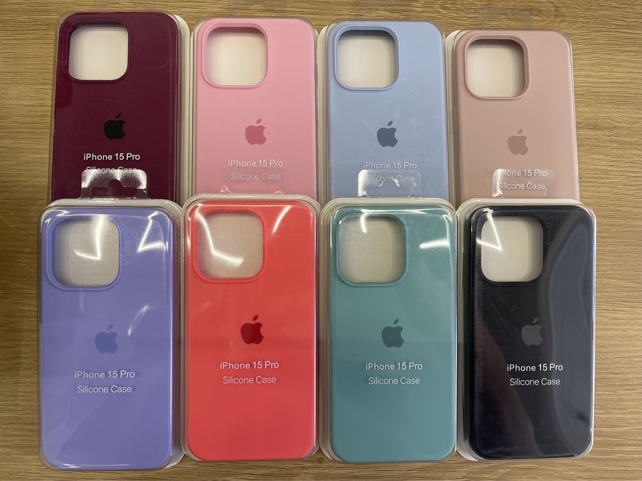 Силиконов кейс iPhone 15 15 Pro 15 Pro Max