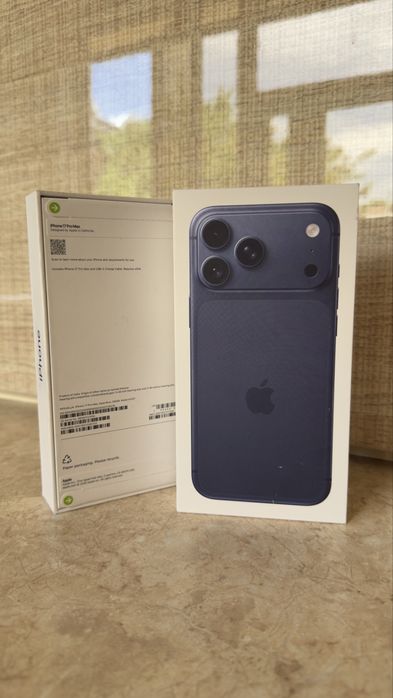 iPhone 17 Pro Max, Deep Blue, 256GB