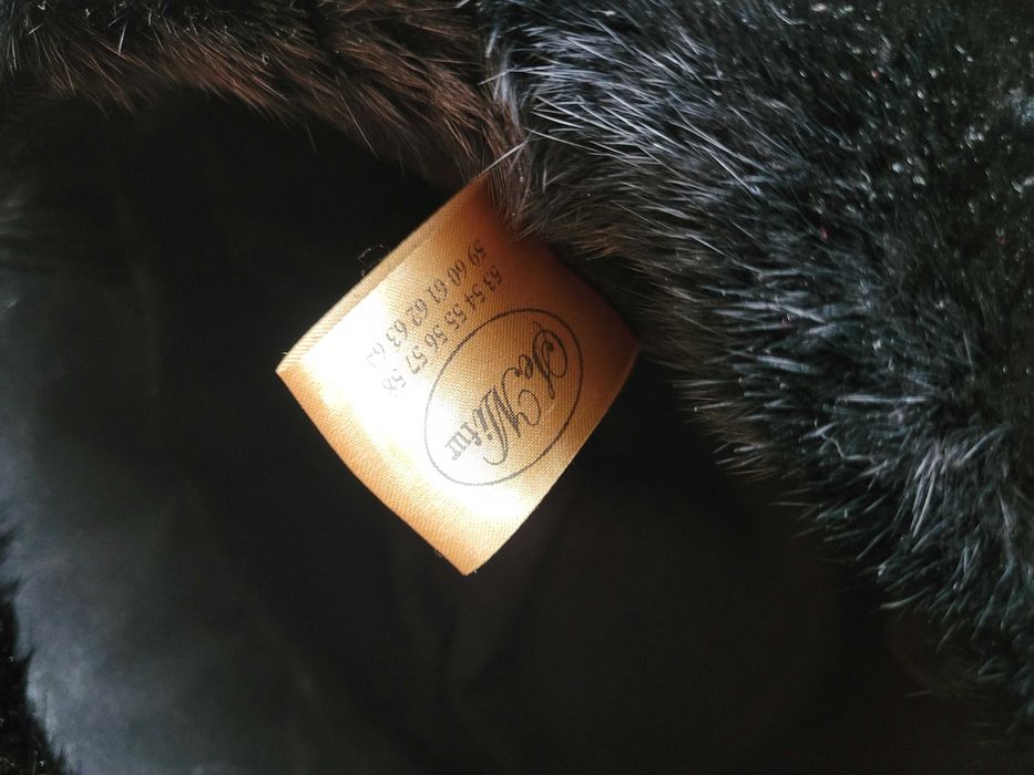 Норковая шапка женская