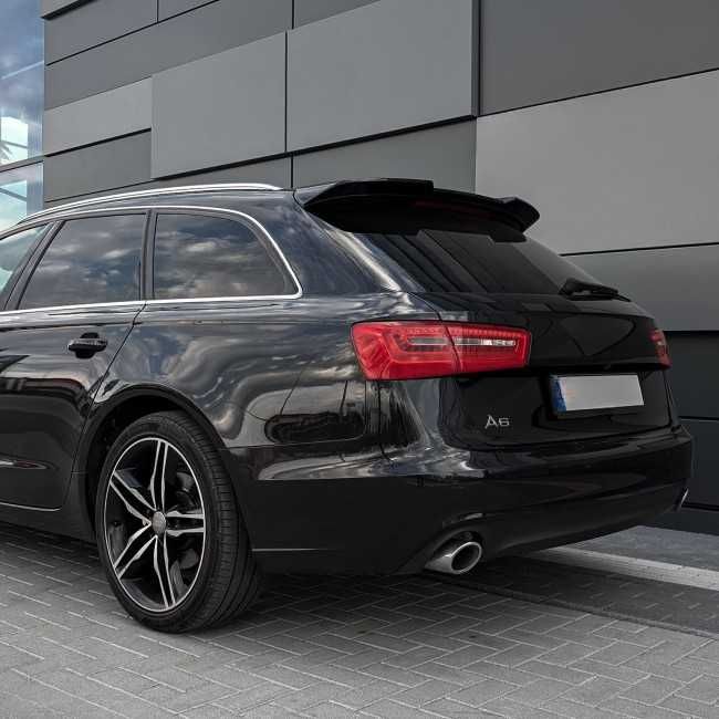 Eleron Luneta Lip Portbagaj Spoiler RS Style Audi A6 C7 Avant, Negru
