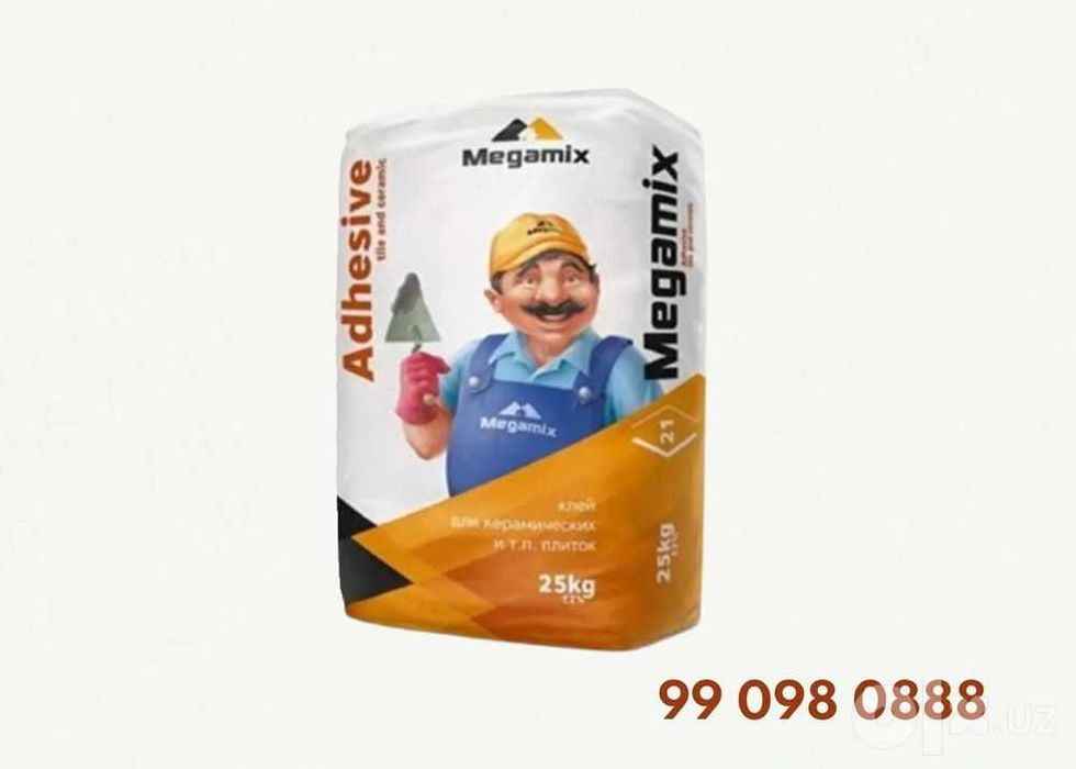 Мегамикс вся линейка: клей, грунтовка, эмульсия, Megamix