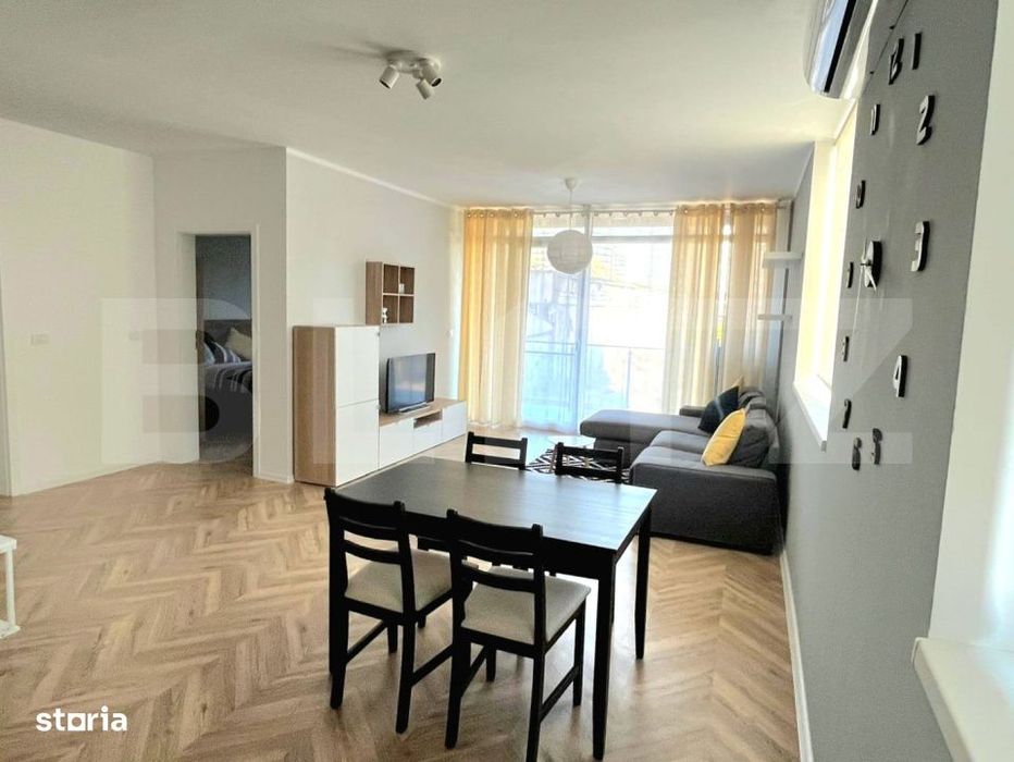 Apartament 2 camere, 60 mp, zona Semicentral