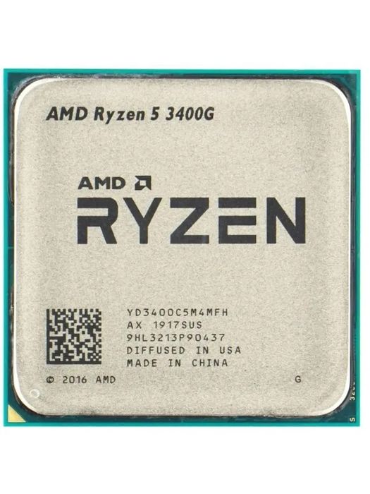 Процессор Amd ryzen 5 3400g