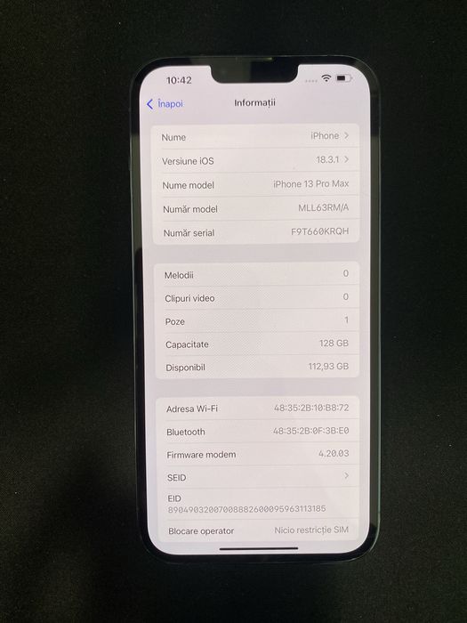 iPhone 13 Pro Max 128GB ID-XXL384