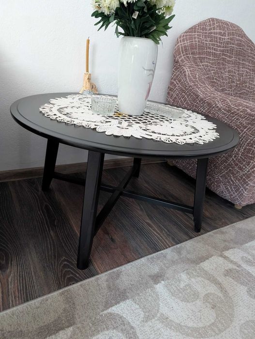 Masuta cafea IKEA KRAGSTA 90 cm neagra