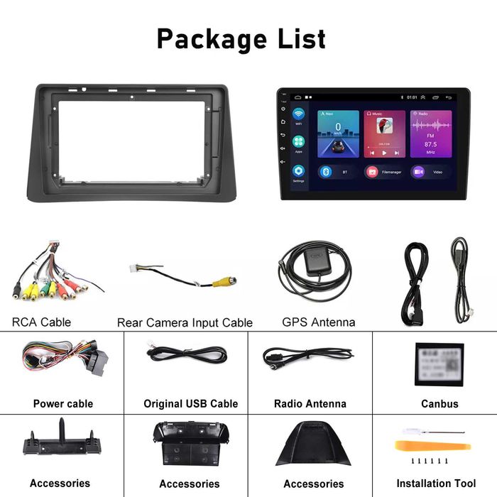 Мултимедия Двоен дин за Opel Mokka 1 плеър Android Навигация 2DIN