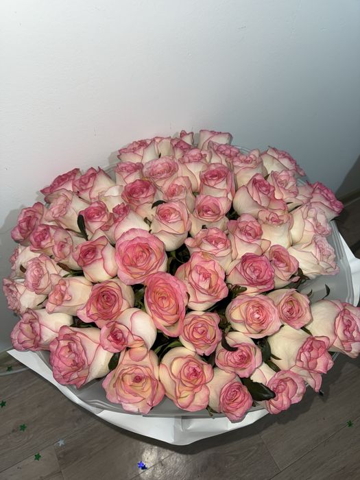 Букет из розы 57шт
