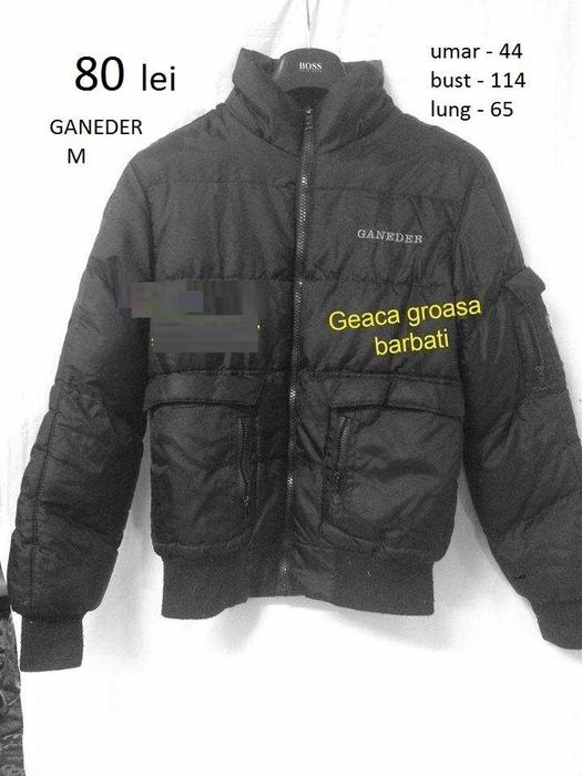 Geaca groasa barbati .